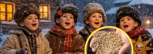 Хлопчики посівають