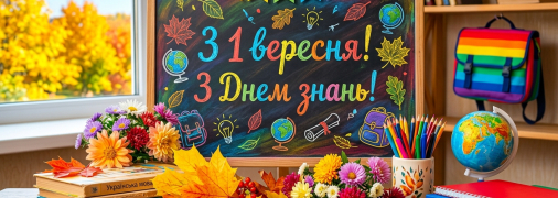 Привітання з Днем знань