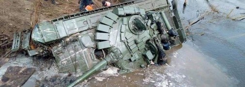 "Гадячское сафари". Как селяне с коктейлями Молотова и охотники с ружьями заставили драпать элитную танковую дивизию Путина