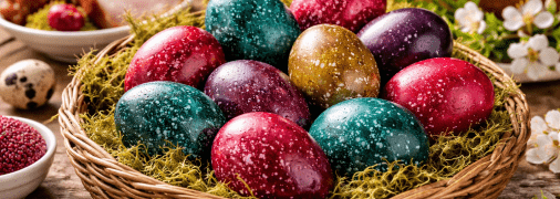 Яйця в краплинку