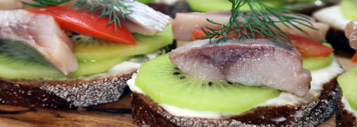 Незвичайне на смак, але дуже цікаві канапе