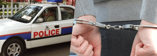 Поліція та наручники