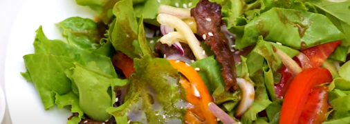 Салат без майонезу з яловичини