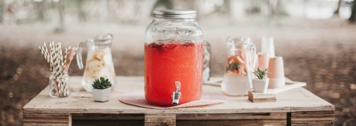 Освежающий клубничный квас