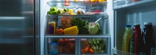 Холодильник нужно регулярно мыть (изображение создано с помощью ИИ)