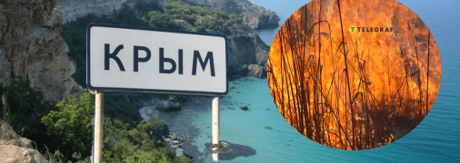 Пожежі у Криму