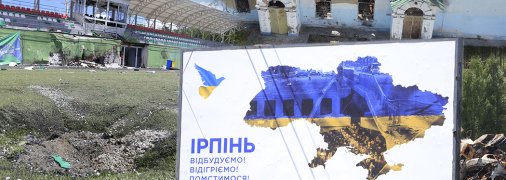 Буча и Ирпень понемногу оживают