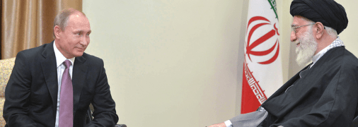 Володимир Путін та Алі Хаменеї