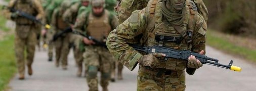 Военная подготовка на полигоне