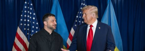 Владимир Зеленский и Дональд Трамп