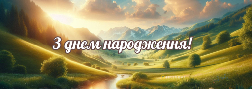 Християнське вітання з днем народження