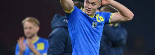Артем Довбик вывел сборную вперед