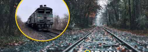 Рейки та тепловоз