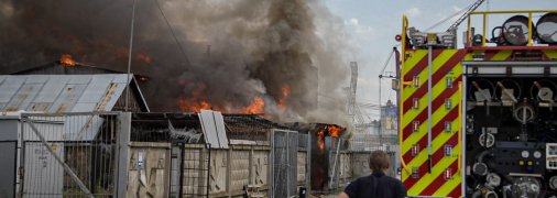 Пожежа у Києві