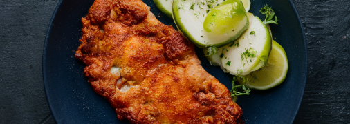 Шницель станет отличным вариантом обеда (изображение создано с помощью ИИ)