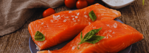 Соленая красная рыба