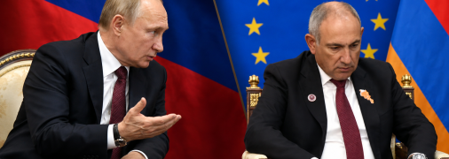 Владимир Путин и Никол Пашинян