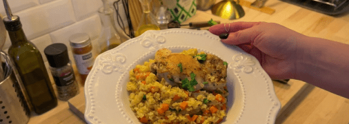 Булгур с курятиной