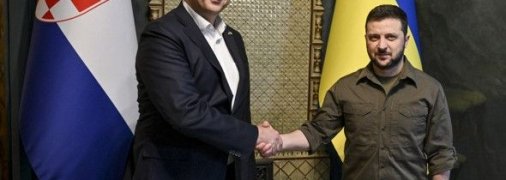 Володимир Зеленський та Андрій Пленкович