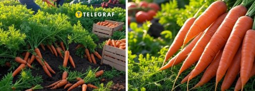 Моркву зазвичай викопують на початку вересня