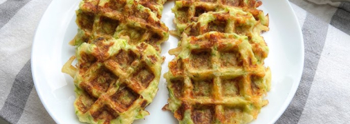 Вафлі з кабачків готуються дуже просто
