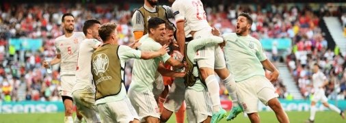 Испанцы в огненном поединке одолели хорватов и вышли в 1/4 Евро-2020 (видеообзор матча)