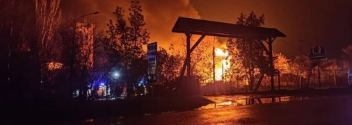 Удар по базі окупантів