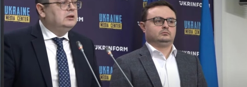 Нардепи Олександр Мережко (зліва) і Арсеній Пушкаренко