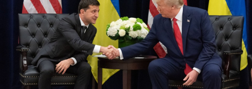 Володимир Зеленський та Дональд Трамп