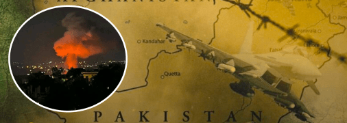 Вибух та карта країн