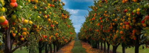 Плодовые деревья следует подкармливать (изображение создано с помощью ИИ)