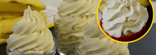 Густий банановий крем