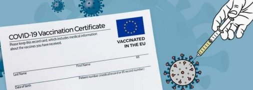 В Європі запустили сертифікати вакцинації COVID-19, але з цього приводу виникли проблеми