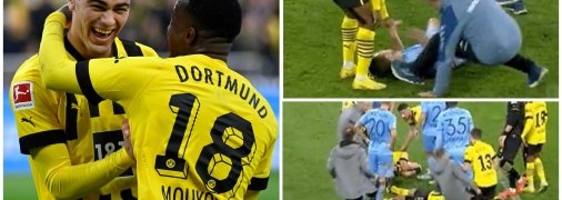 Поле у Дортмунді було дуже слизьким