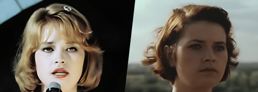 Людмила Шевель в фильмах "Танцплощадка" и "Еще до войны"