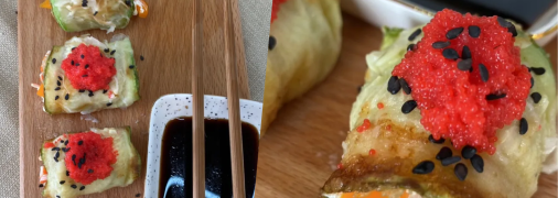 Апетитні роли з кабачків