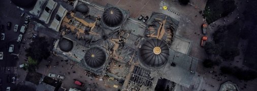 Пострадавший от российского удара Спасо-Преображенский собор в Одессе