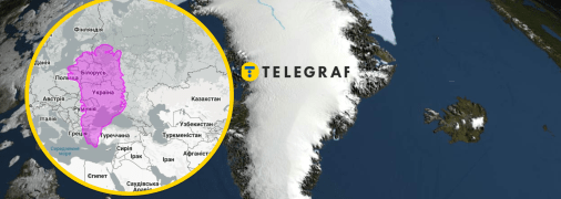 Размеры Гренландии