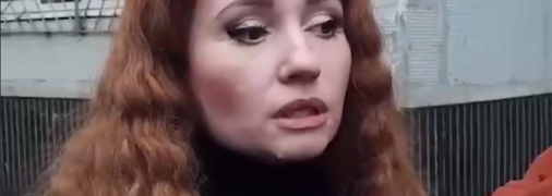 Инна Данилова в суде перед защитой Николая Харьковского