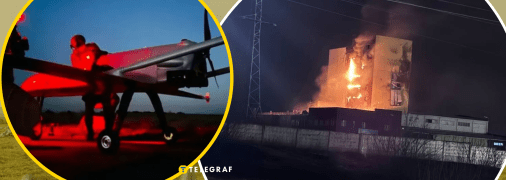 Палаючий завод у Саранську