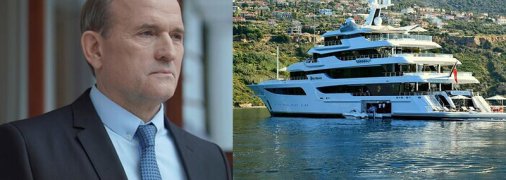 Медведчук спрятал свою роскошную яхту от санкций