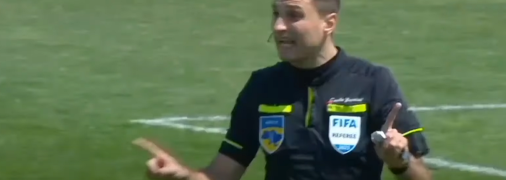 Арбитр Николай Балакин не зафиксировал взятие ворот "Шахтера"