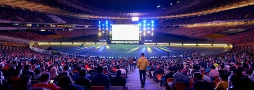 Євро 2020: 10 тисяч українців підтримали національну збірну на Олімпійському