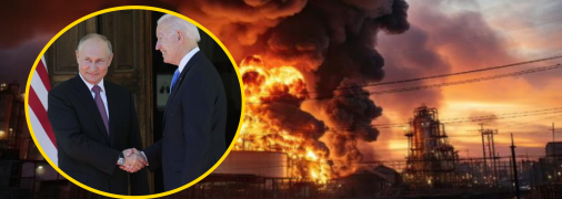 Володимир Путін та Джо Байден (зліва на право)