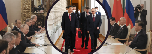 владимир путин и Си Цзиньпин "засветились" в одинаковых галстуках