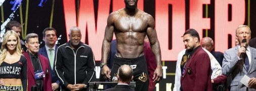 Уайлдер - Фьюри: состоялась церемония взвешивания (Фото, Видео)