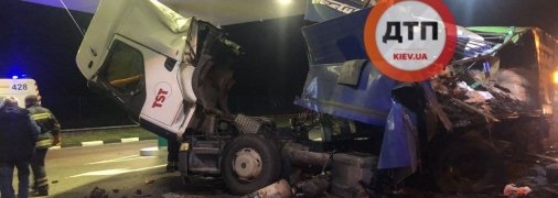 От фуры практически ничего не осталось