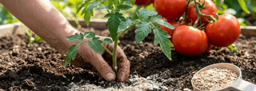Завдяки цьому копійчаному продукту з кухні томати ростуть як на дріжджах