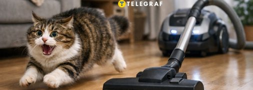 Котики бояться не лише пилососів, а й фенів