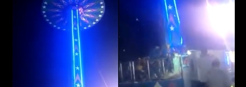 Постраждали жінки та діти: в Індії впав атракціон з людьми (відео моменту)